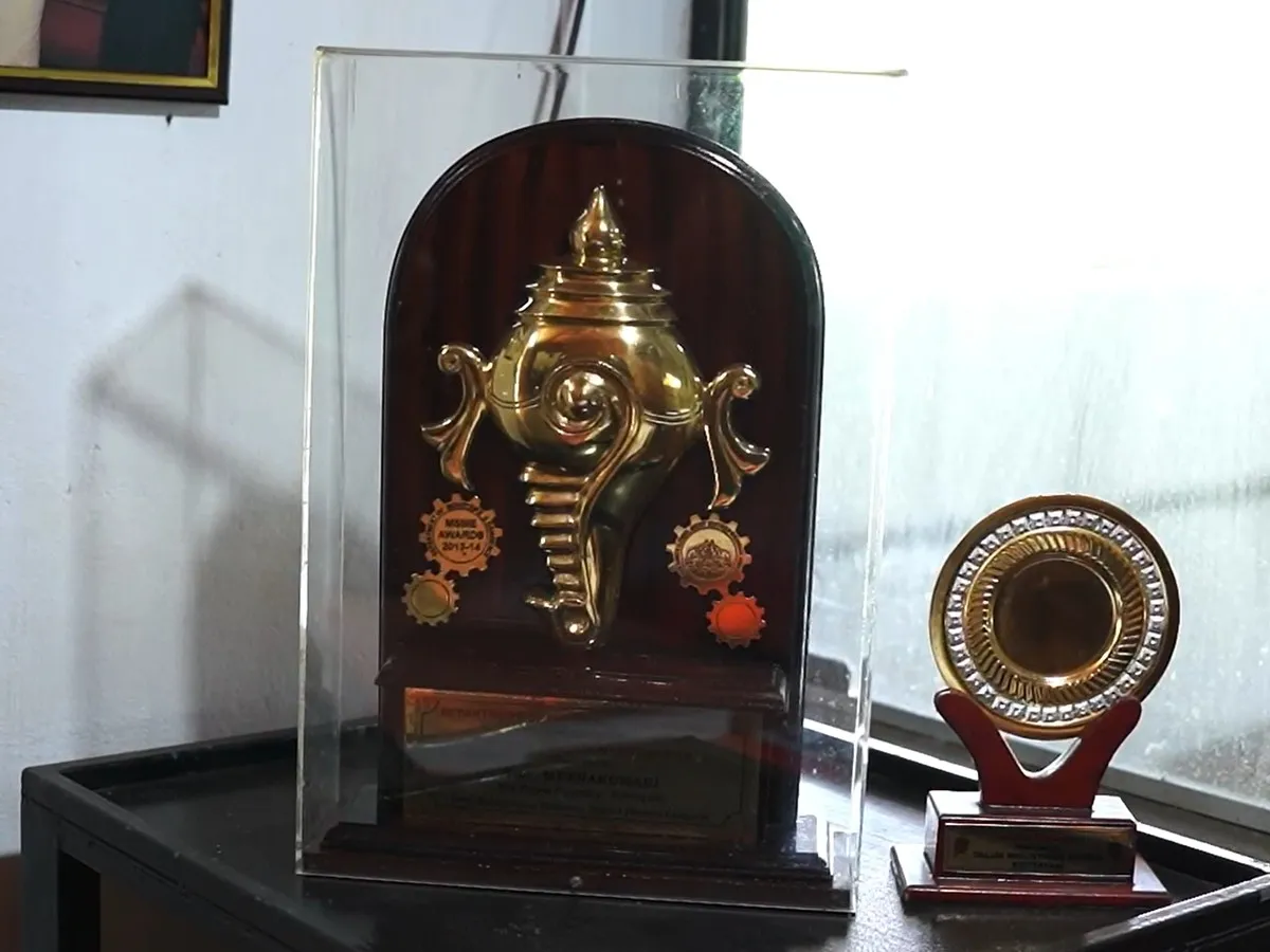 MSME District Level Award memento, 2013–14